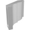 Ekena Millwork 5-in. W x 6-in. D x 6-in. H Valencia Architectural Grade PVC Knee Brace BRCP05X06X06VAL - alternate 3